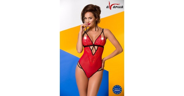 Боди Avanua Salome body Red, Красный, L/XL Ava_Salome body Red L/XL - Avanua - Эротические боди - Купить