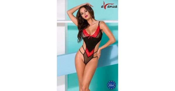 Боди Avanua Odina body, Чёрный, S/M Ava_Odina body S/M - Avanua - Эротические боди - Купить