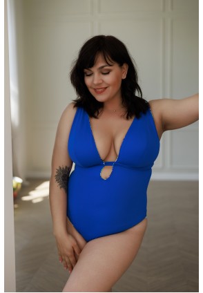 Купальник Curvy Kate Mykonos Reversible Non-wired Swimsuit (Blue Print)