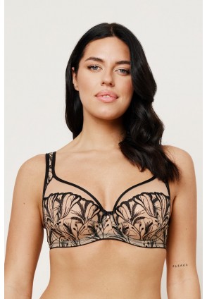 SUBTILLE REBECCA BEIGE/BLACK Soft Full Cup Бюст