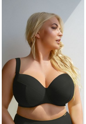 KRIS LINE LEMON BLACK Softfullcup Бюст купальный