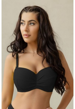 KRIS LINE LEMON BLACK Balconettemhm Бюст купальный