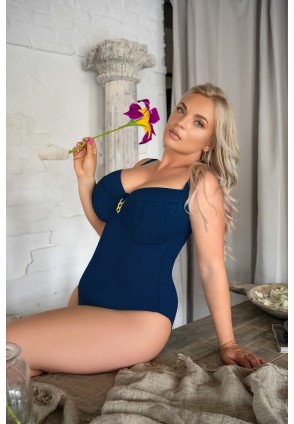 KRIS LINE CALIFORNIA NAVY BLUE Bodyfullcup Купальник сплошной