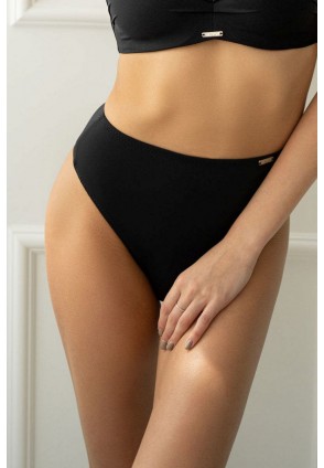 KRIS LINE BEACH BLACK Brasylianahighwaist Трусы купальные