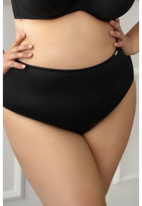 KRIS LINE BEACH BLACK Briefshighwaist Трусы купальные