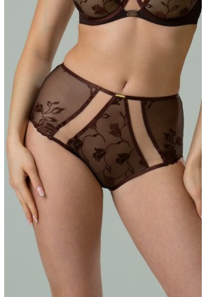 SUBTILLE RACHEL CHOCO Трусы высокие