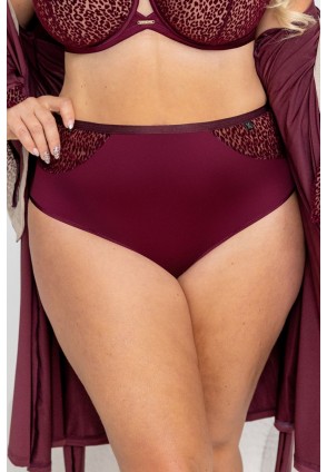 KRIS LINE MERLOT Briefshighwaist Трусы высокие