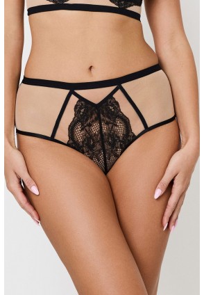 SUBTILLE BELINDA BLACK Трусы высокие