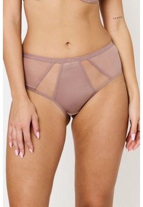 SUBTILLE BUTTERFLY MOCCA Трусы высокие