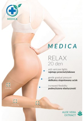 Колготки 110 Medica Relax 20 den Neutro