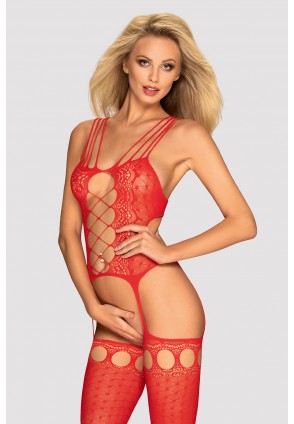 G 313 bodystocking Red