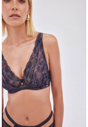 Бюстгальтер Glow M Bralette Navy Blue