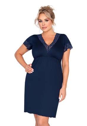 Mariza plus nightdress Dark Blue