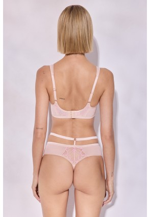 Трусы-стринги Glossy Iris Stringi Beige/Pink