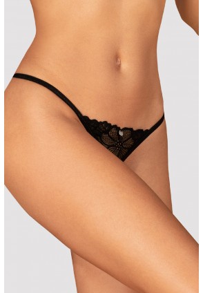 Serafia crotchless thong