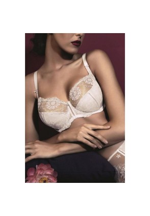 Бюстгальтер балконет цвета экрю Empreinte 0882